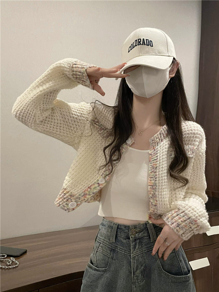 Design Niche Japanese-style Retro Idle Style Gentle Chic Cardigan Jacket