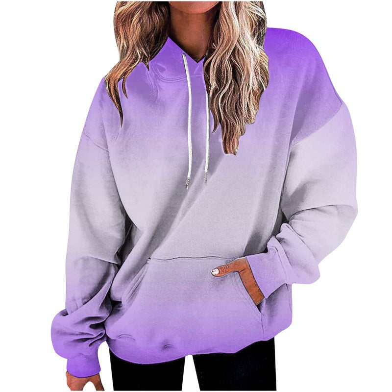 Women's Hooded Sweater Digital Printing