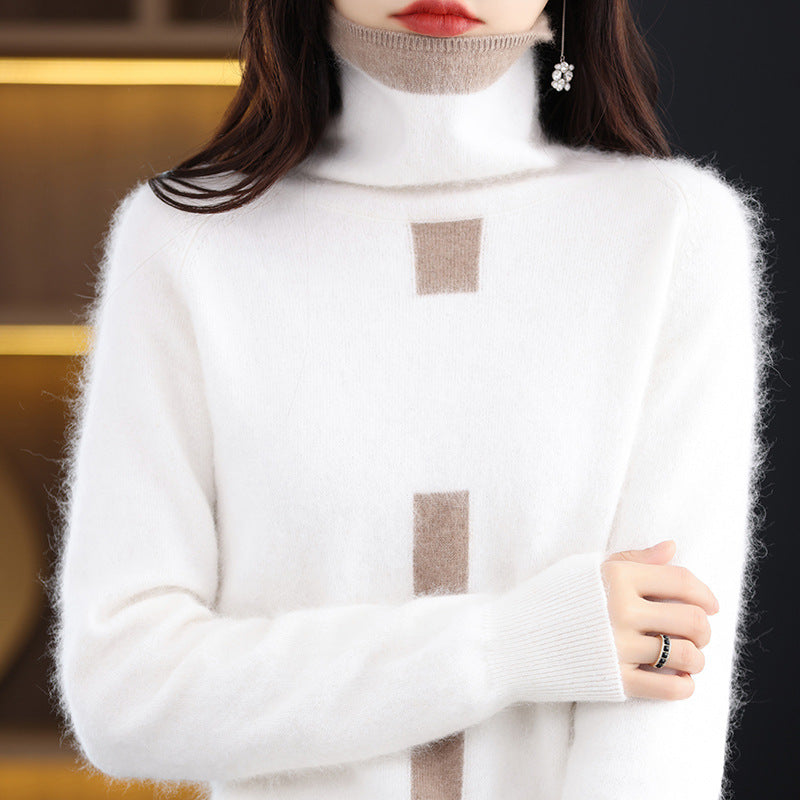 Fashion Slim Bottoming Women's Cashmere Sweater