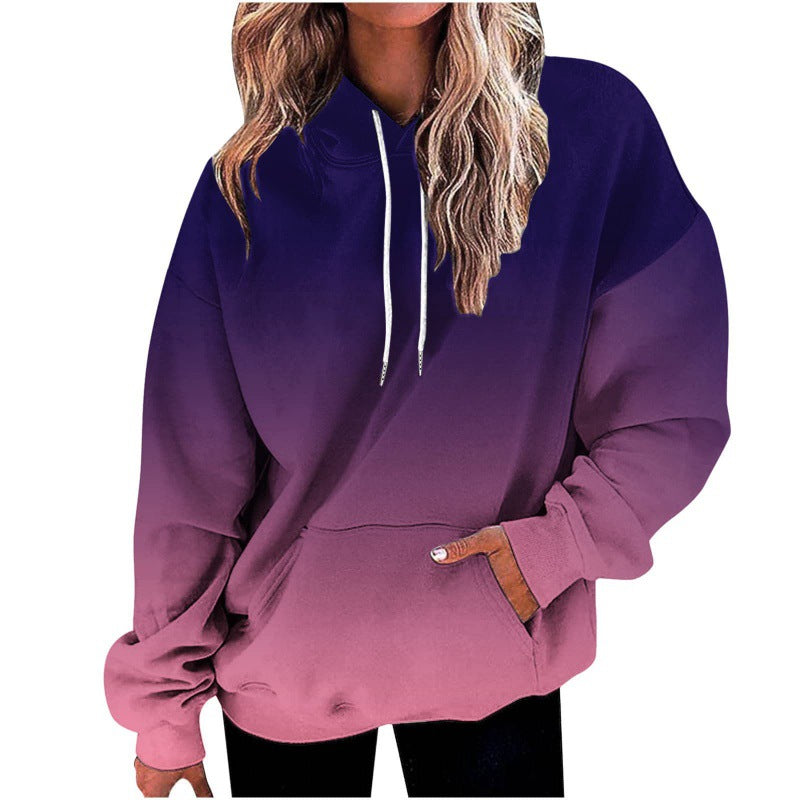 Women's Hooded Sweater Digital Printing